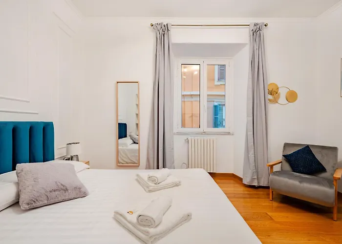 דירה Ampio Di Design Nel Cuore Di רומא
